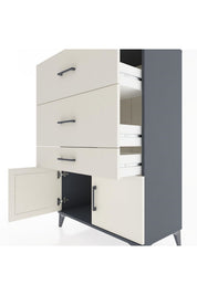 Hyperion Dolap 3 Çekmeceli 2 Kapaklı 88x44x134 - S51M090V4B