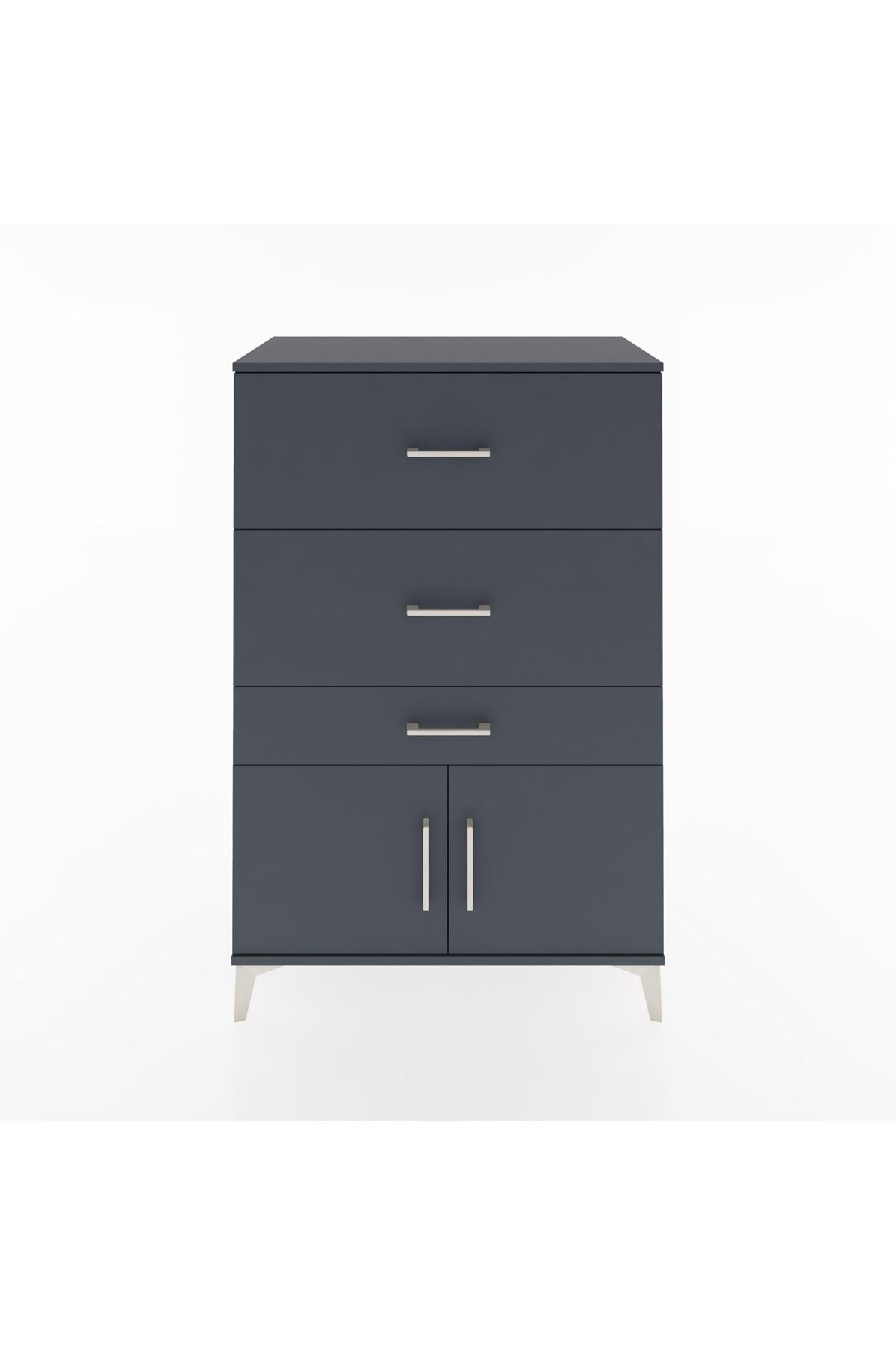 Hyperion Dolap 3 Çekmeceli 2 Kapaklı 88x44x134 - S51M090V5B