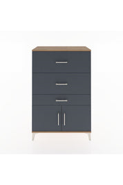 Hyperion Dolap 3 Çekmeceli 2 Kapaklı 88x44x134 - S51M090V8B
