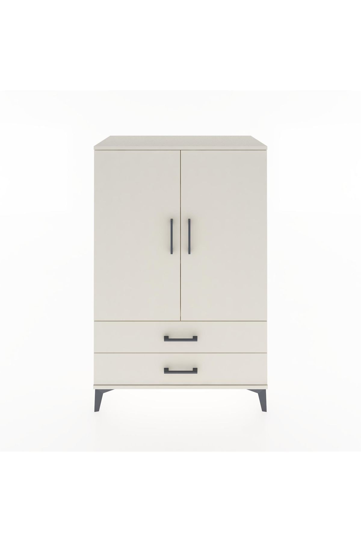 Hyperion Dolap 3 Raflı 2 Çekmeceli 2 Kapaklı 88x44x134 - S51M091V1B