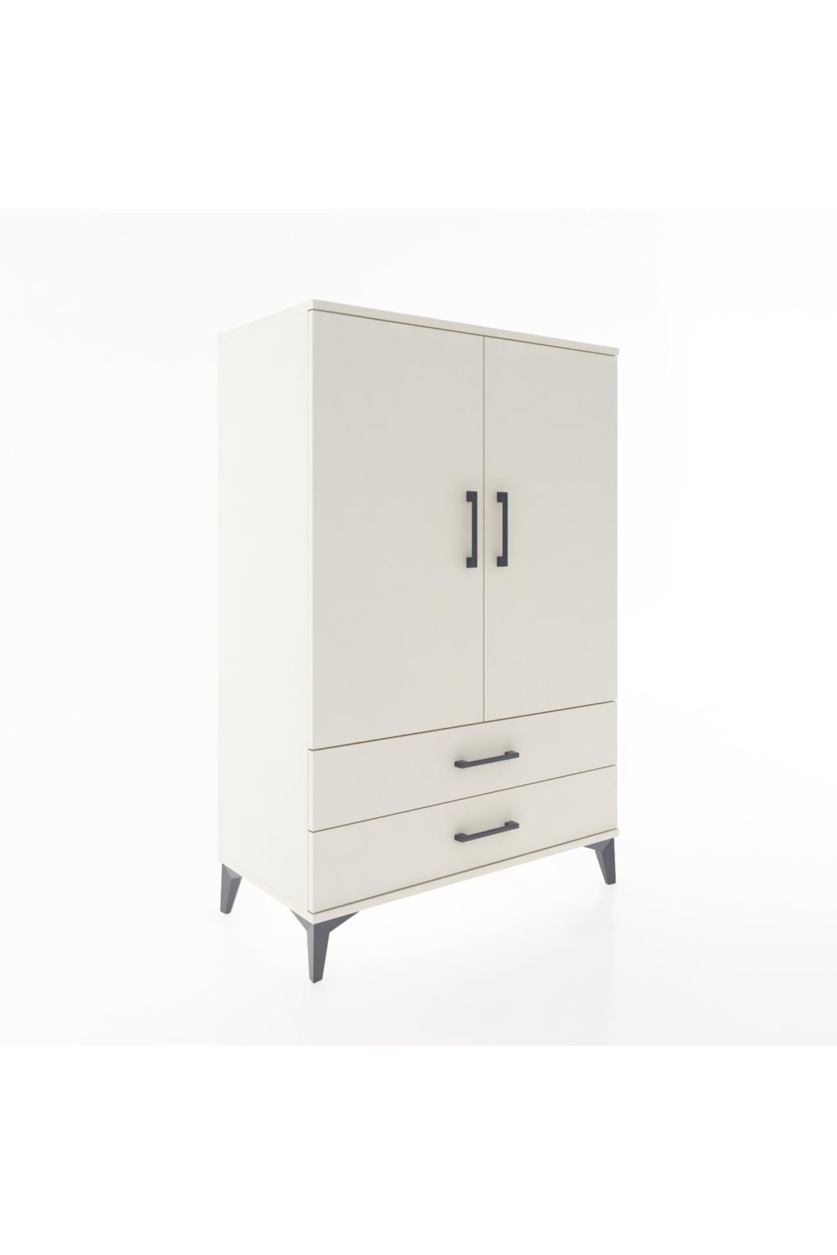 Hyperion Dolap 3 Raflı 2 Çekmeceli 2 Kapaklı 88x44x134 - S51M091V1B