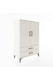 Hyperion Dolap 3 Raflı 2 Çekmeceli 2 Kapaklı 88x44x134 - S51M091V1B