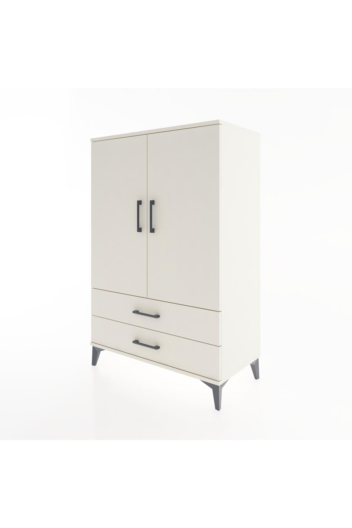 Hyperion Dolap 3 Raflı 2 Çekmeceli 2 Kapaklı 88x44x134 - S51M091V1B