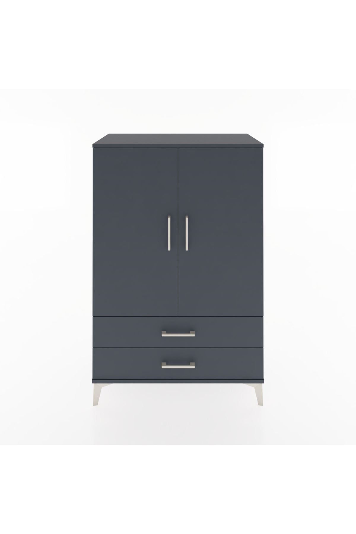 Hyperion Dolap 3 Raflı 2 Çekmeceli 2 Kapaklı 88x44x134 - S51M091V5B