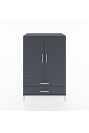 Hyperion Dolap 3 Raflı 2 Çekmeceli 2 Kapaklı 88x44x134 - S51M091V5B