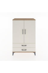 Hyperion Dolap 3 Raflı 2 Çekmeceli 2 Kapaklı 88x44x134