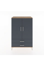 Hyperion Dolap 3 Raflı 2 Çekmeceli 2 Kapaklı 88x44x134 - S51M091V8B