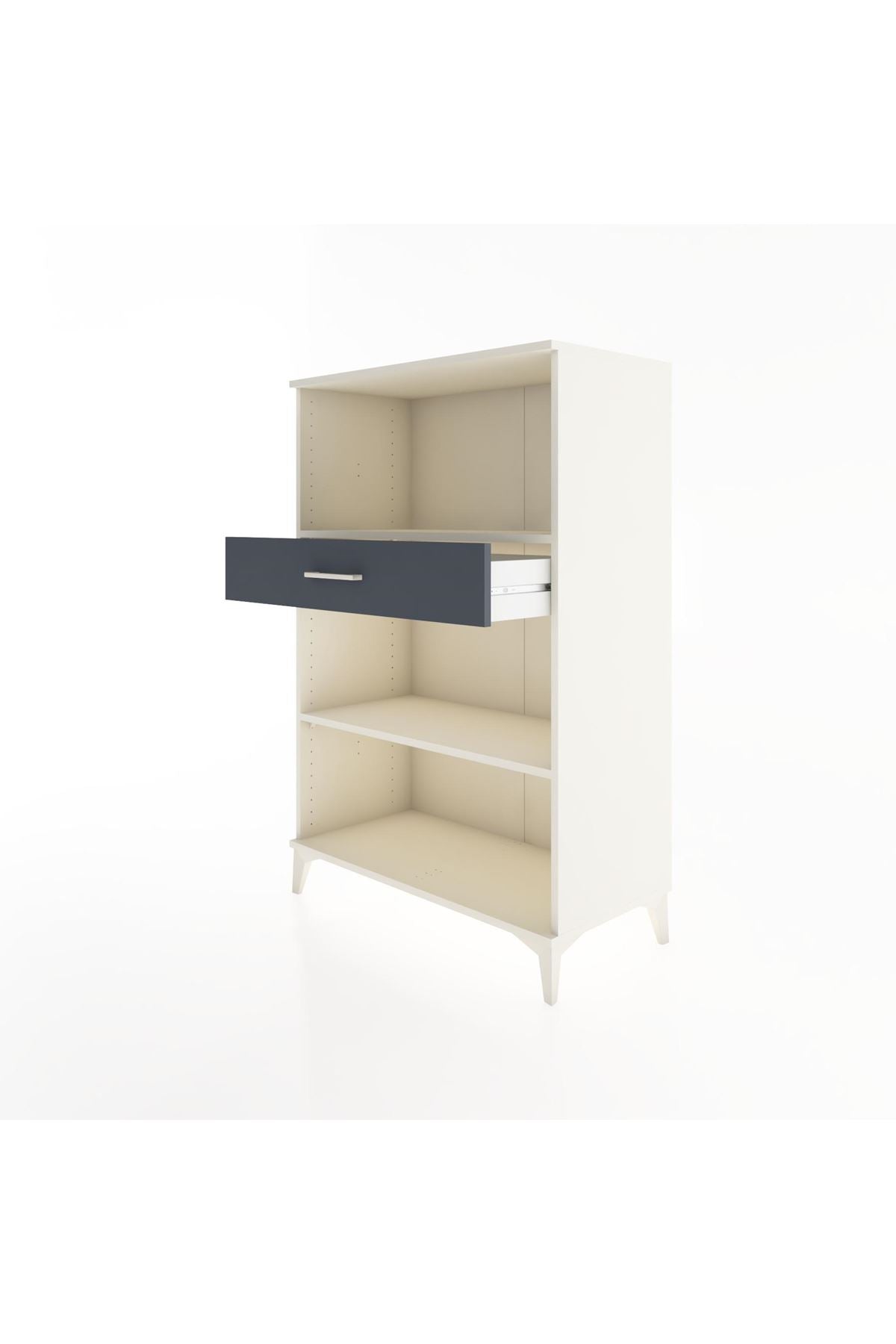 Hyperion Dolap 2 Raflı Tek Çekmeceli 88x44x134 - S51M055V2B