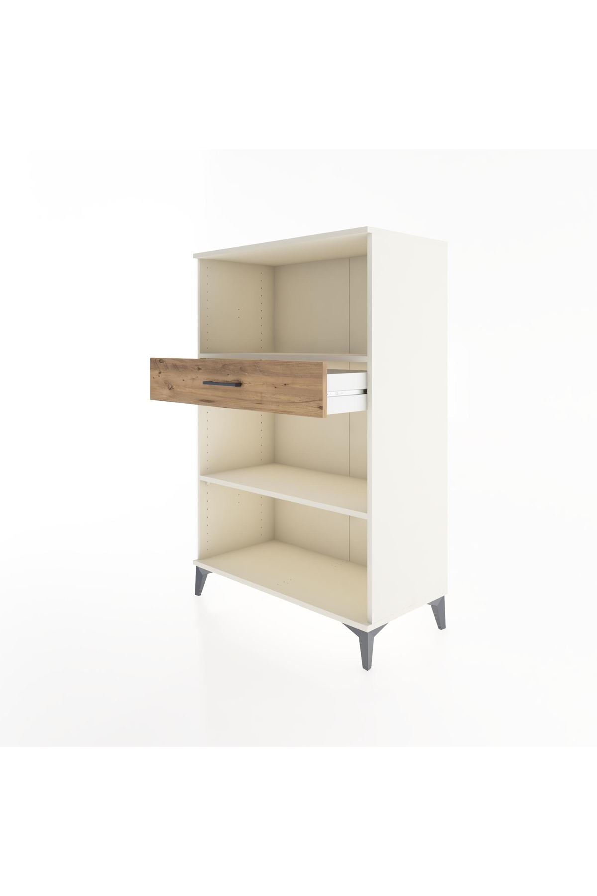 Hyperion Dolap 2 Raflı Tek Çekmeceli 88x44x134 - S51M055V3B