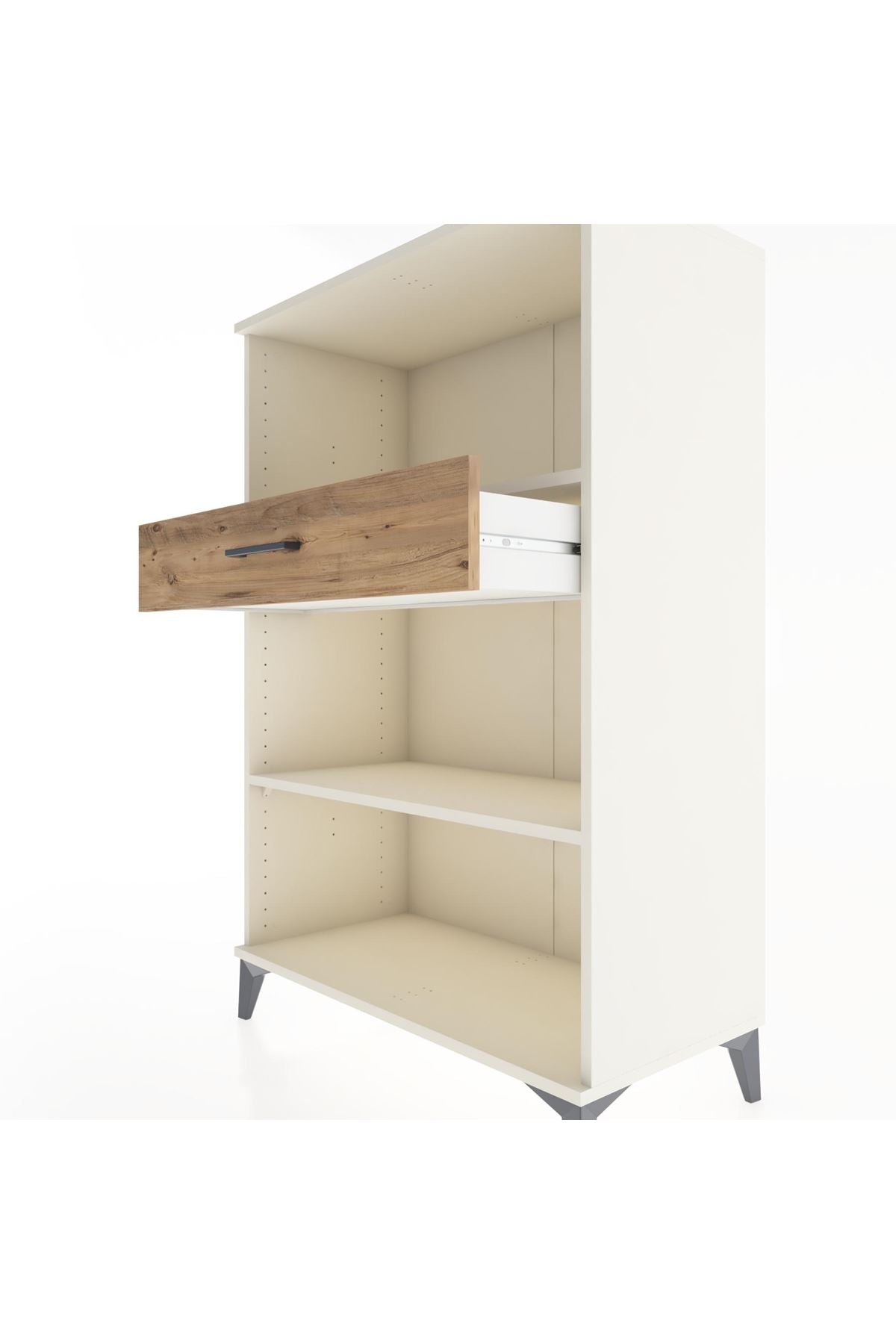 Hyperion Dolap 2 Raflı Tek Çekmeceli 88x44x134 - S51M055V3B