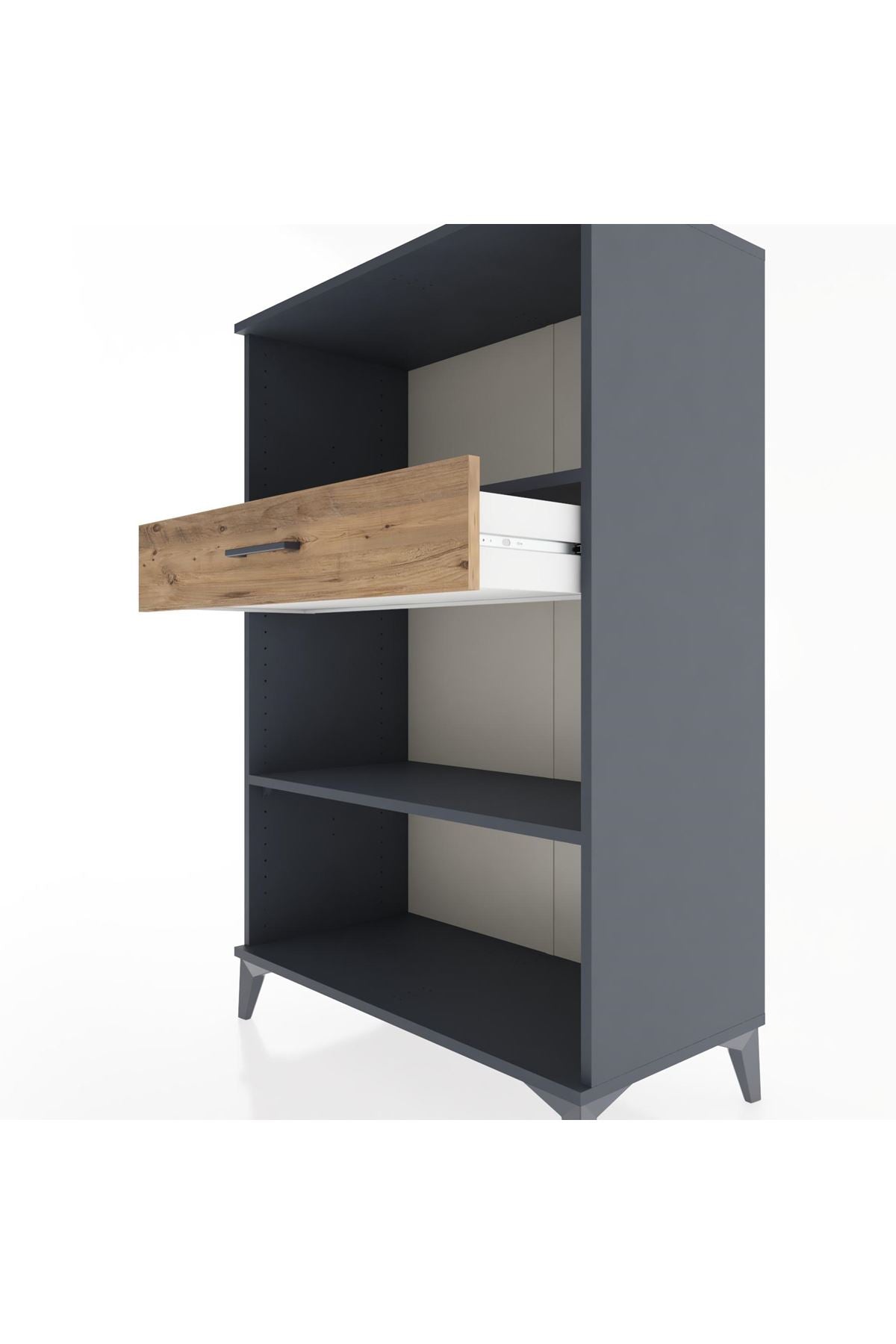 Hyperion Dolap 2 Raflı Tek Çekmeceli 88x44x134 - S51M055V6B