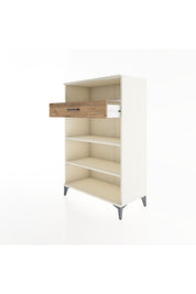 Hyperion Dolap 3 Raflı Tek Çekmeceli 88x44x134 - S51M056V3B