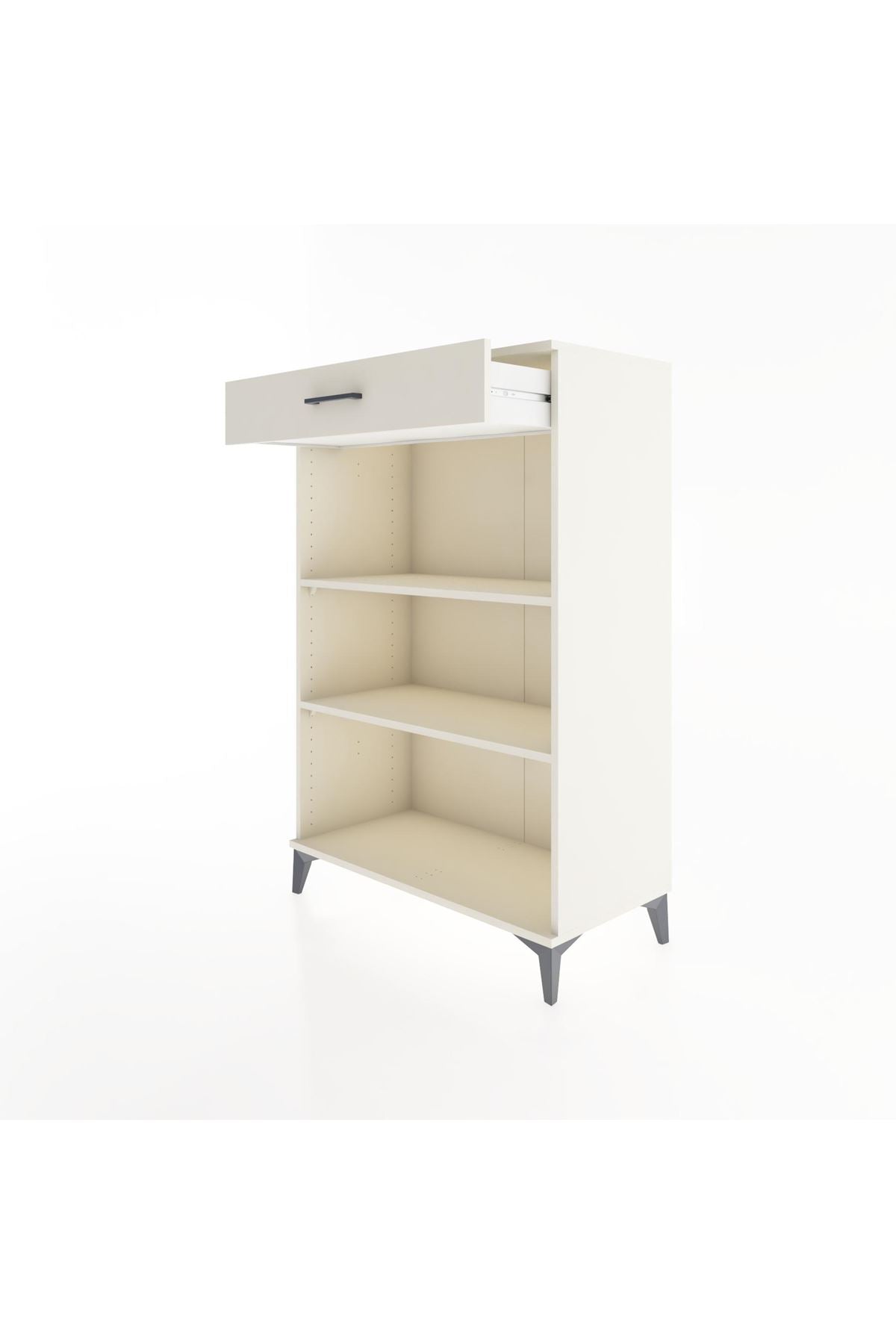 Hyperion Dolap 2 Raflı Tek Çekmeceli 88x44x134 - S51M057V1B