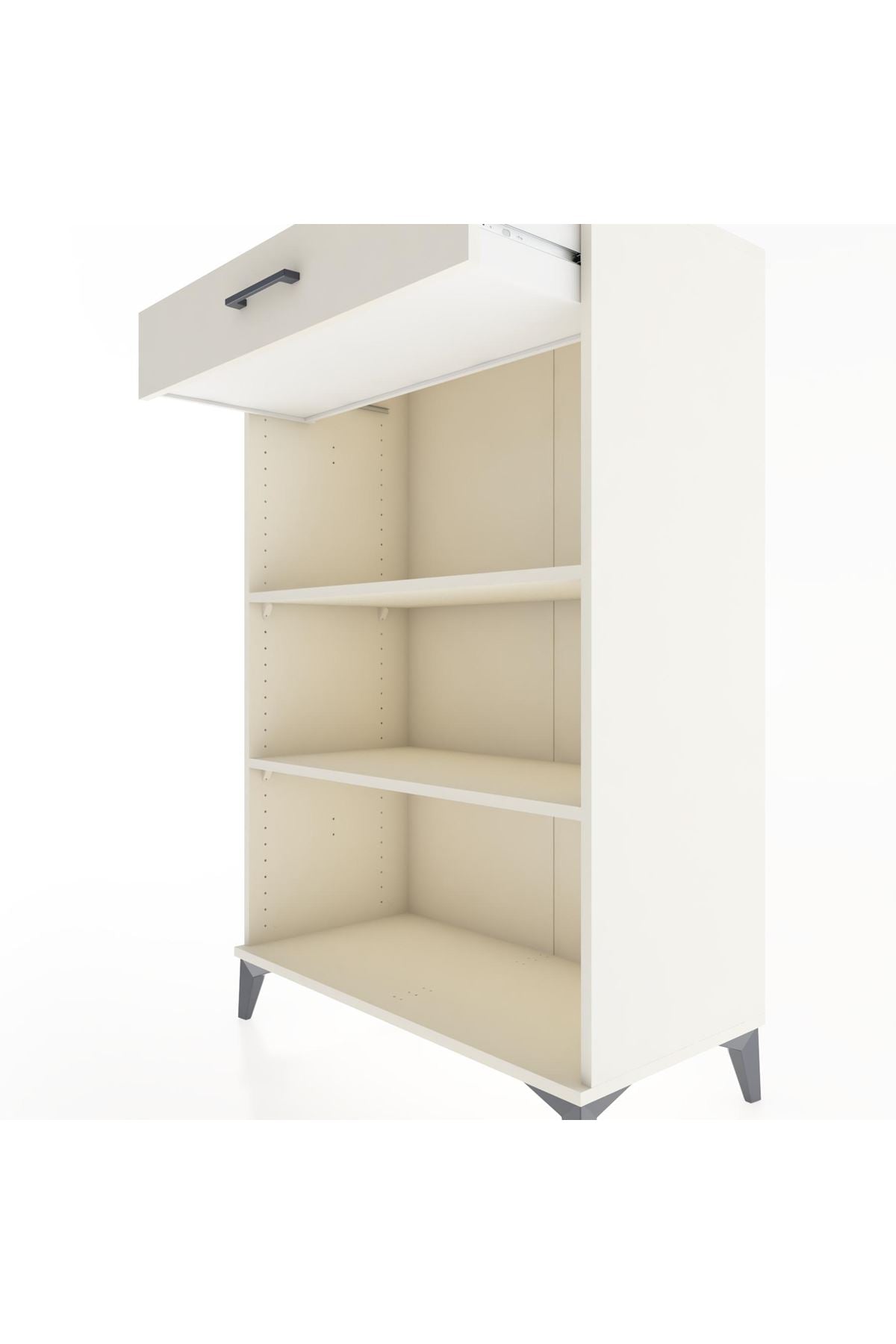 Hyperion Dolap 2 Raflı Tek Çekmeceli 88x44x134 - S51M057V1B