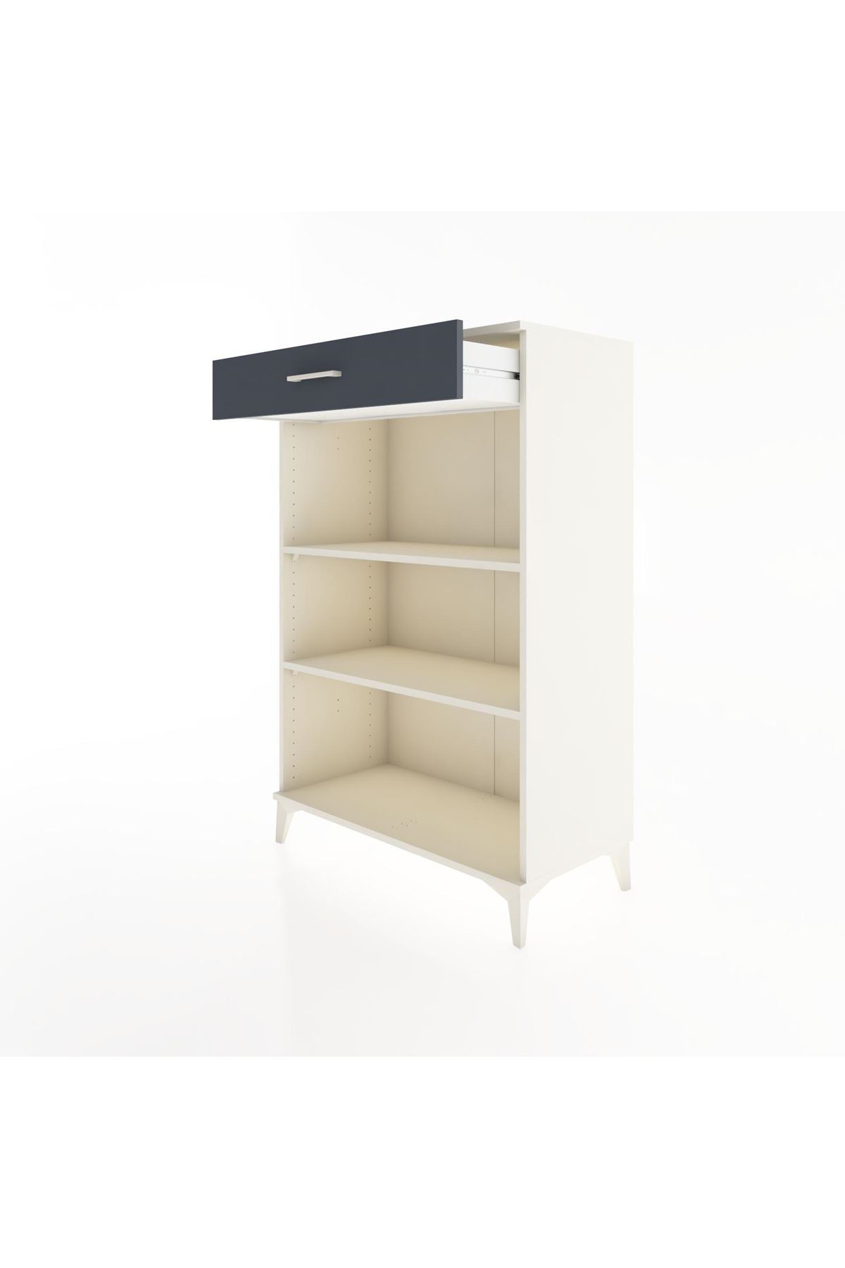Hyperion Dolap 2 Raflı Tek Çekmeceli 88x44x134 - S51M057V2B