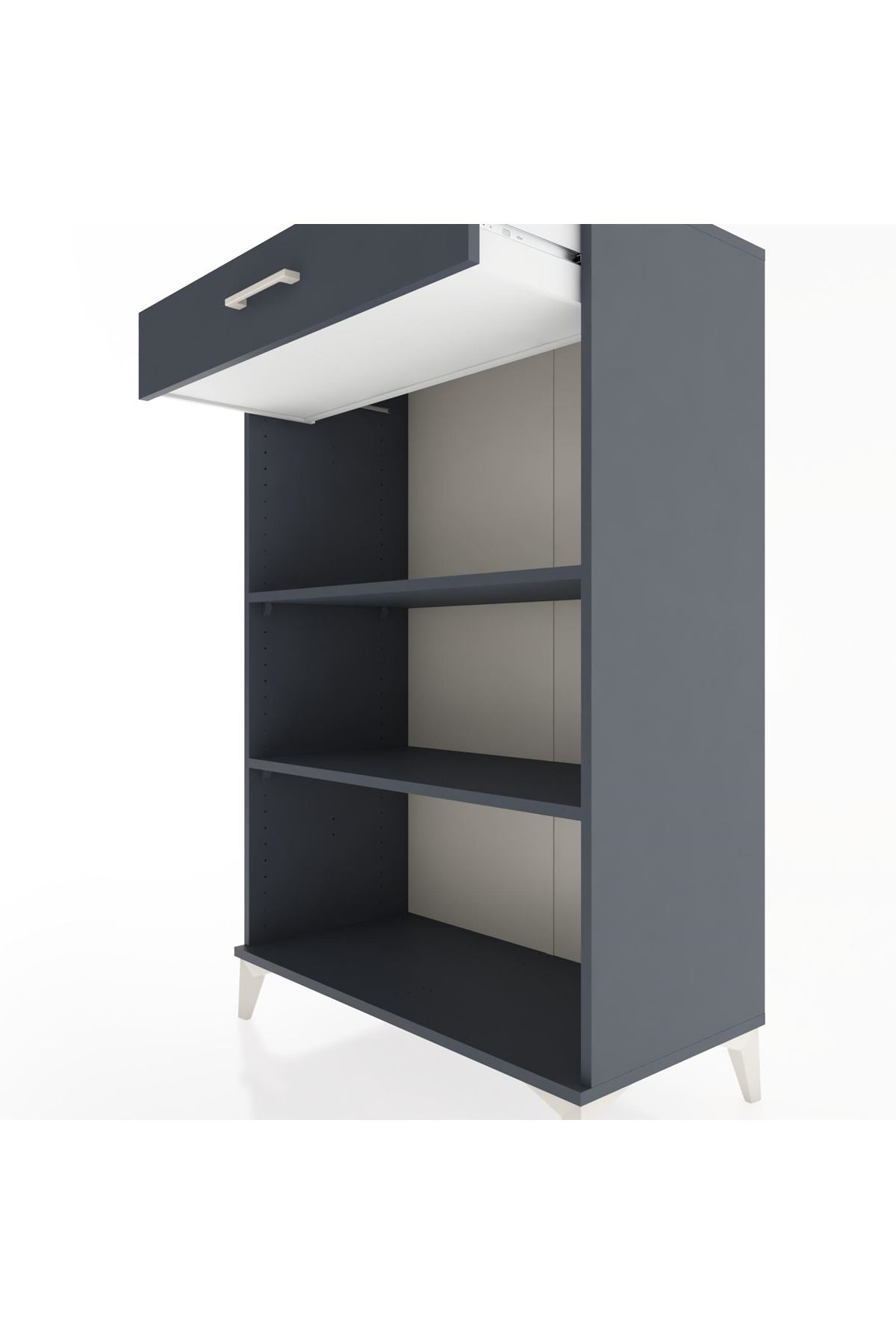 Hyperion Dolap 2 Raflı Tek Çekmeceli 88x44x134 - S51M057V5B