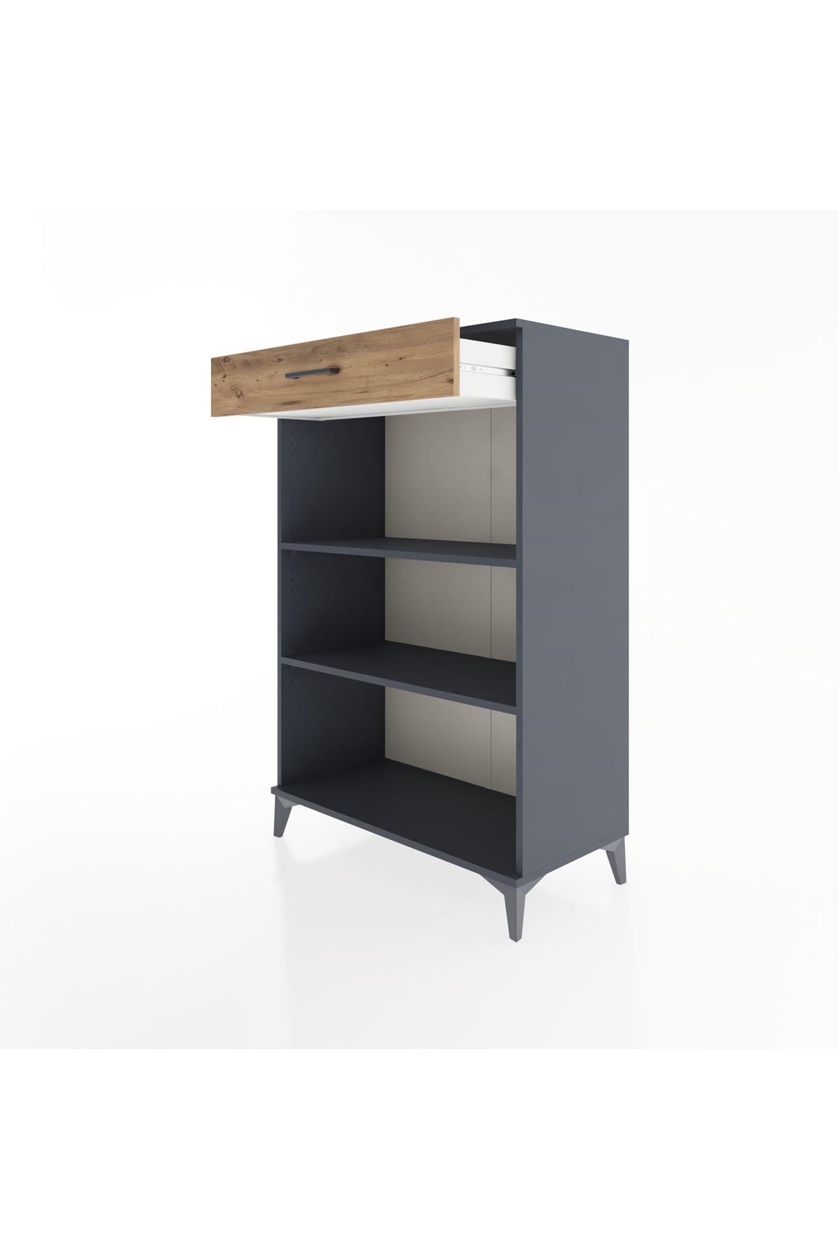 Hyperion Dolap 2 Raflı Tek Çekmeceli 88x44x134 - S51M057V6B