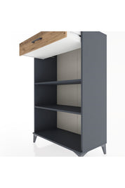 Hyperion Dolap 2 Raflı Tek Çekmeceli 88x44x134 - S51M057V6B