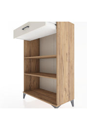 Hyperion Dolap 2 Raflı Tek Çekmeceli 88x44x134 - S51M057V7B