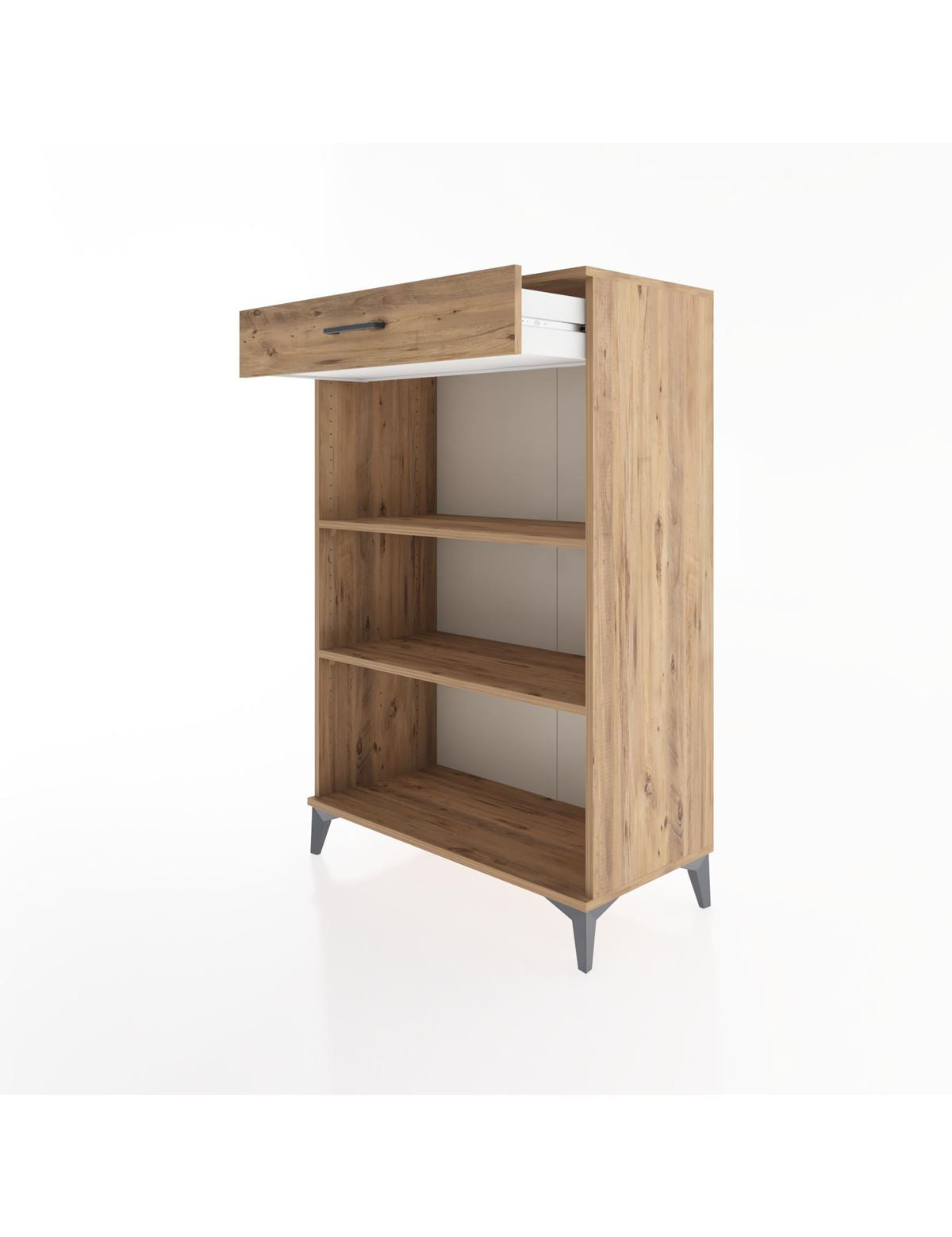 Hyperion Dolap 2 Raflı Tek Çekmeceli 88x44x134 - S51M057V9B