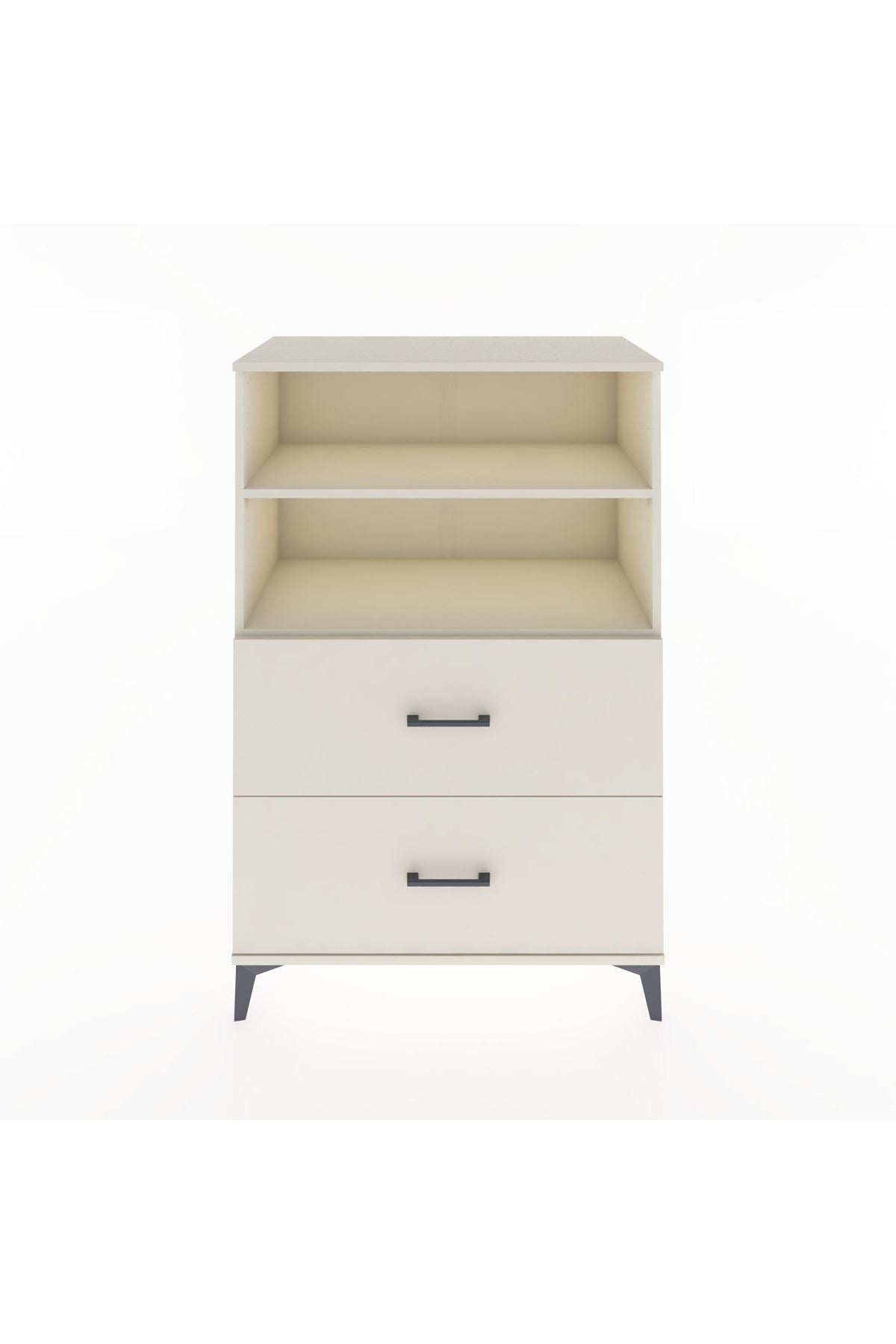 Hyperion Dolap 2 Raflı 2 Çekmeceli 88x44x134 - S51M058V1B