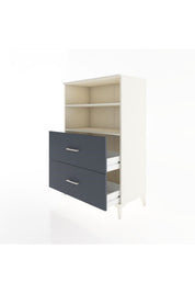 Hyperion Dolap 2 Raflı 2 Çekmeceli 88x44x134 - S51M058V2B