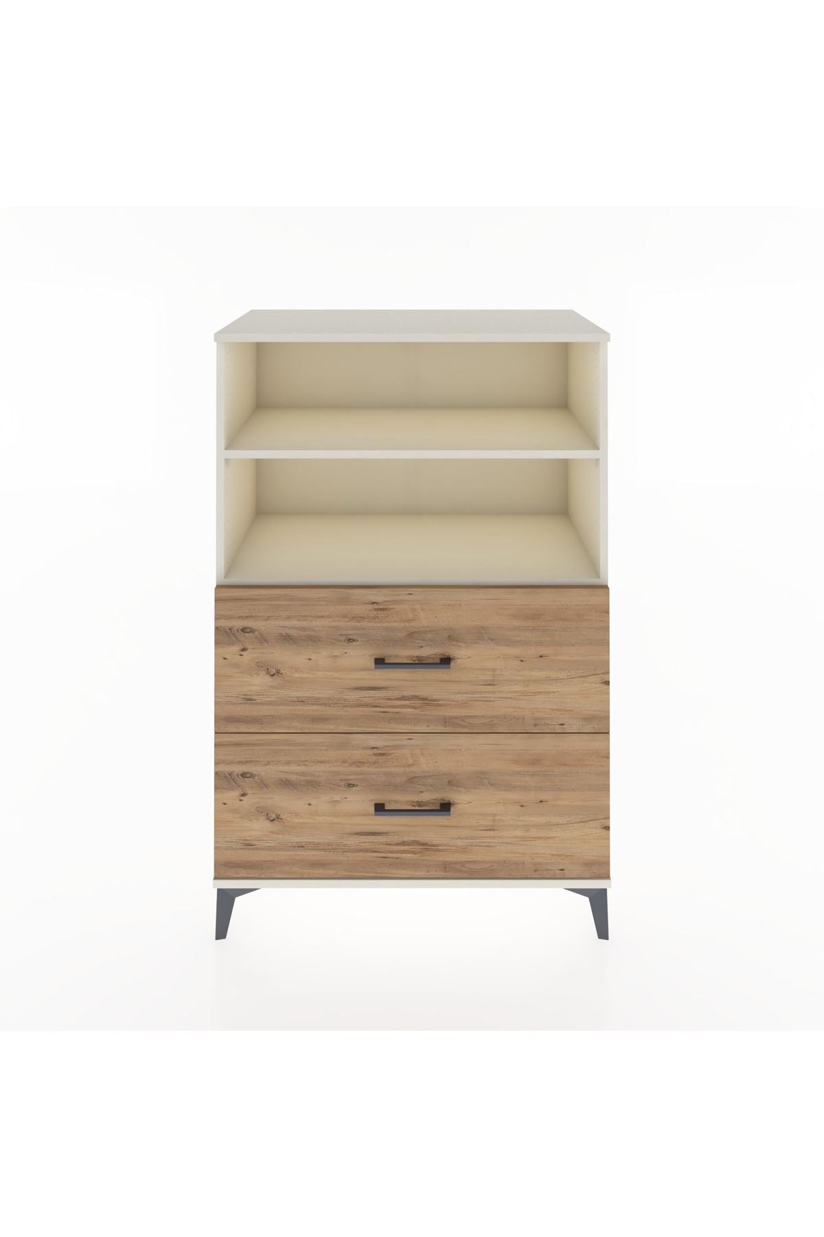 Hyperion Dolap 2 Raflı 2 Çekmeceli 88x44x134 - S51M058V3B