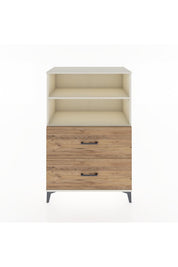 Hyperion Dolap 2 Raflı 2 Çekmeceli 88x44x134 - S51M058V3B