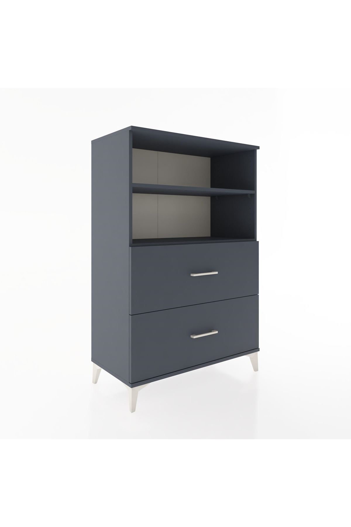 Hyperion Dolap 2 Raflı 2 Çekmeceli 88x44x134 - S51M058V5B