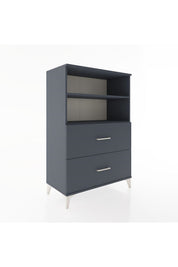 Hyperion Dolap 2 Raflı 2 Çekmeceli 88x44x134 - S51M058V5B