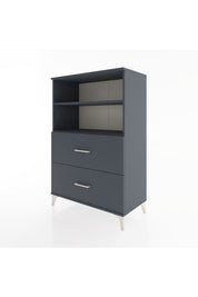 Hyperion Dolap 2 Raflı 2 Çekmeceli 88x44x134 - S51M058V5B