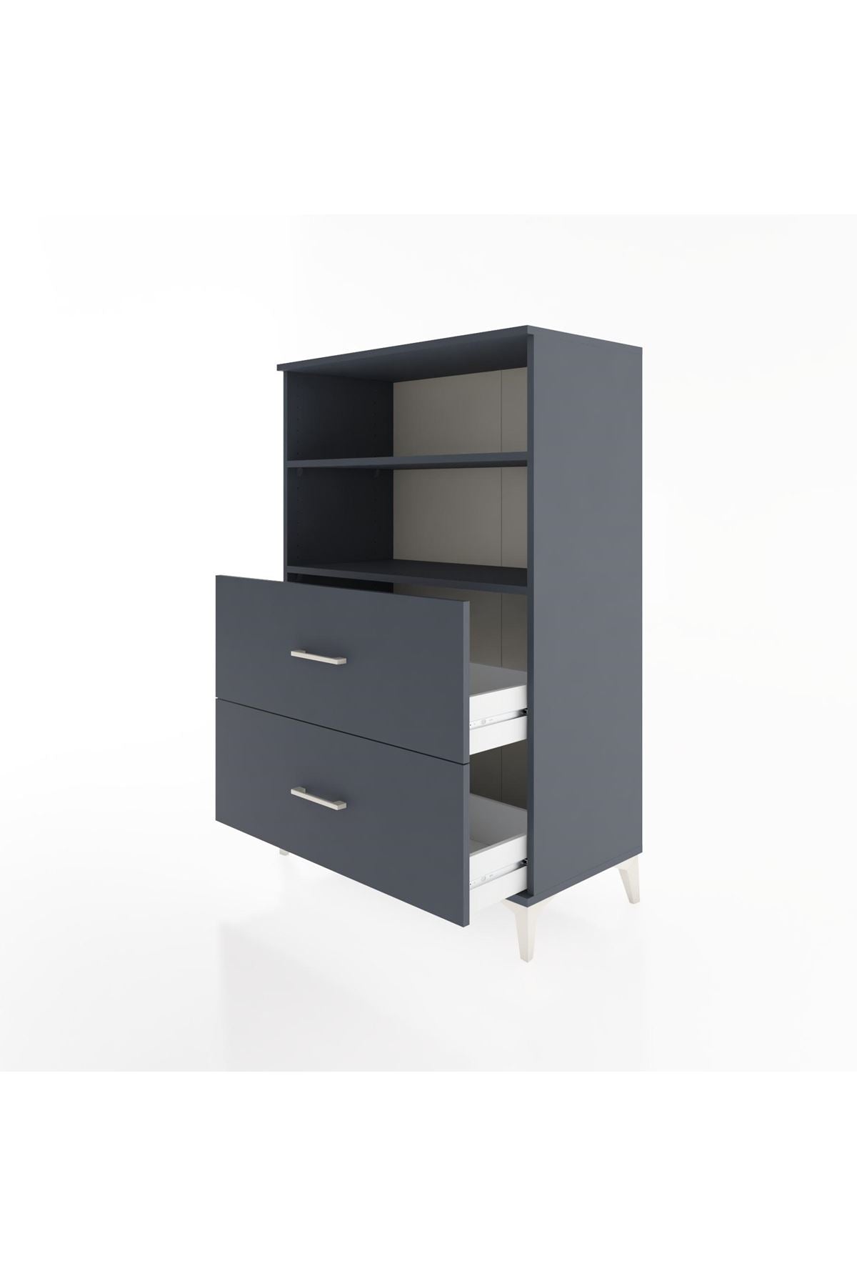 Hyperion Dolap 2 Raflı 2 Çekmeceli 88x44x134 - S51M058V5B