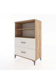 Hyperion Dolap 2 Raflı 2 Çekmeceli 88x44x134 - S51M058V7B