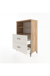 Hyperion Dolap 2 Raflı 2 Çekmeceli 88x44x134 - S51M058V7B