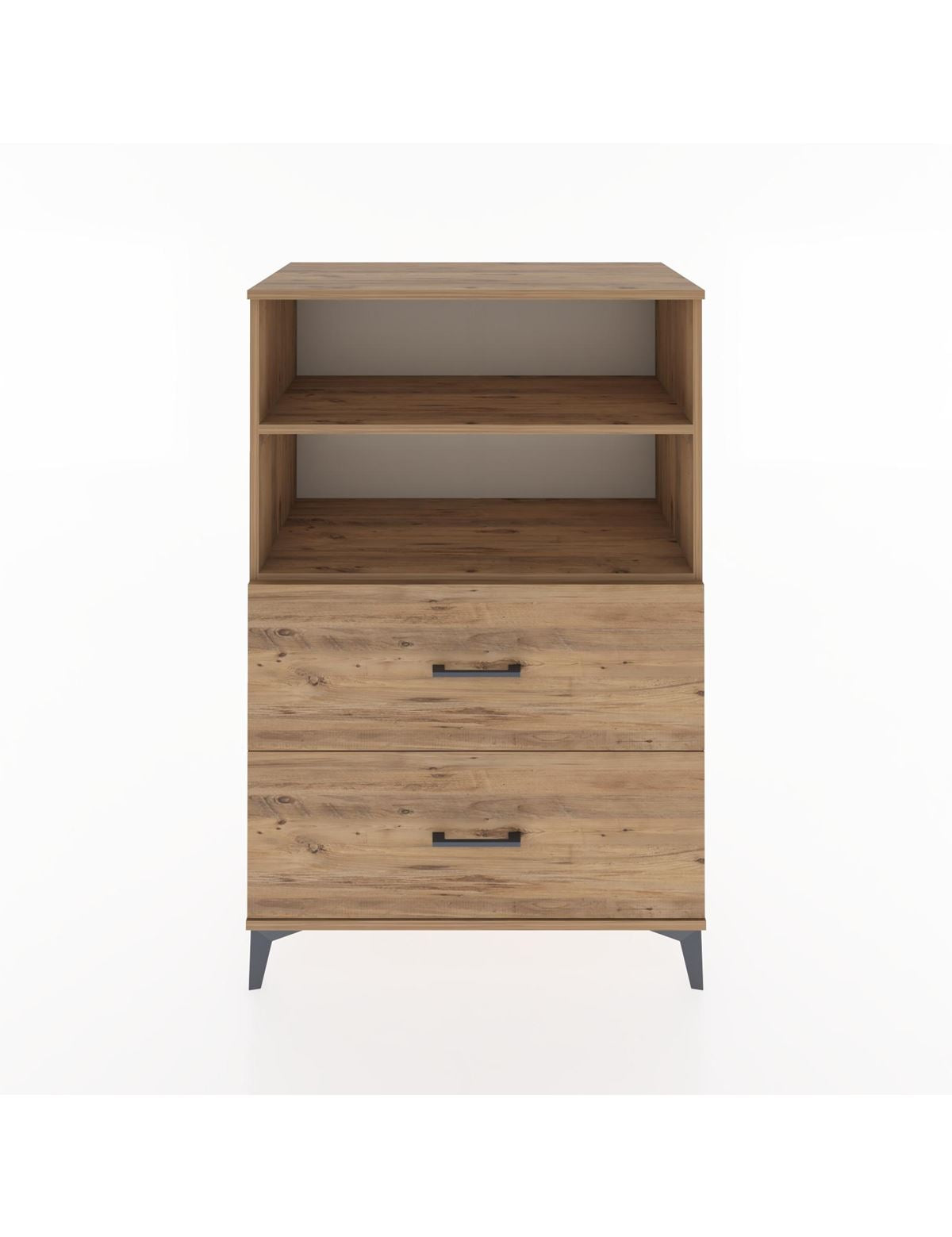 Hyperion Dolap 2 Raflı 2 Çekmeceli 88x44x134 - S51M058V9B