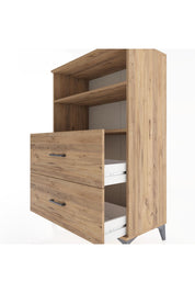 Hyperion Dolap 2 Raflı 2 Çekmeceli 88x44x134 - S51M058V9B