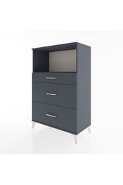 Hyperion Dolap Tek Raflı 3 Çekmeceli 88x44x134 - S51M059V5B