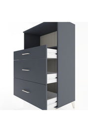 Hyperion Dolap Tek Raflı 3 Çekmeceli 88x44x134 - S51M059V5B