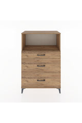 Hyperion Dolap Tek Raflı 3 Çekmeceli 88x44x134