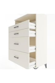 Hyperion Dolap Tek Raflı 4 Çekmeceli 88x44x134 - S51M060V1B