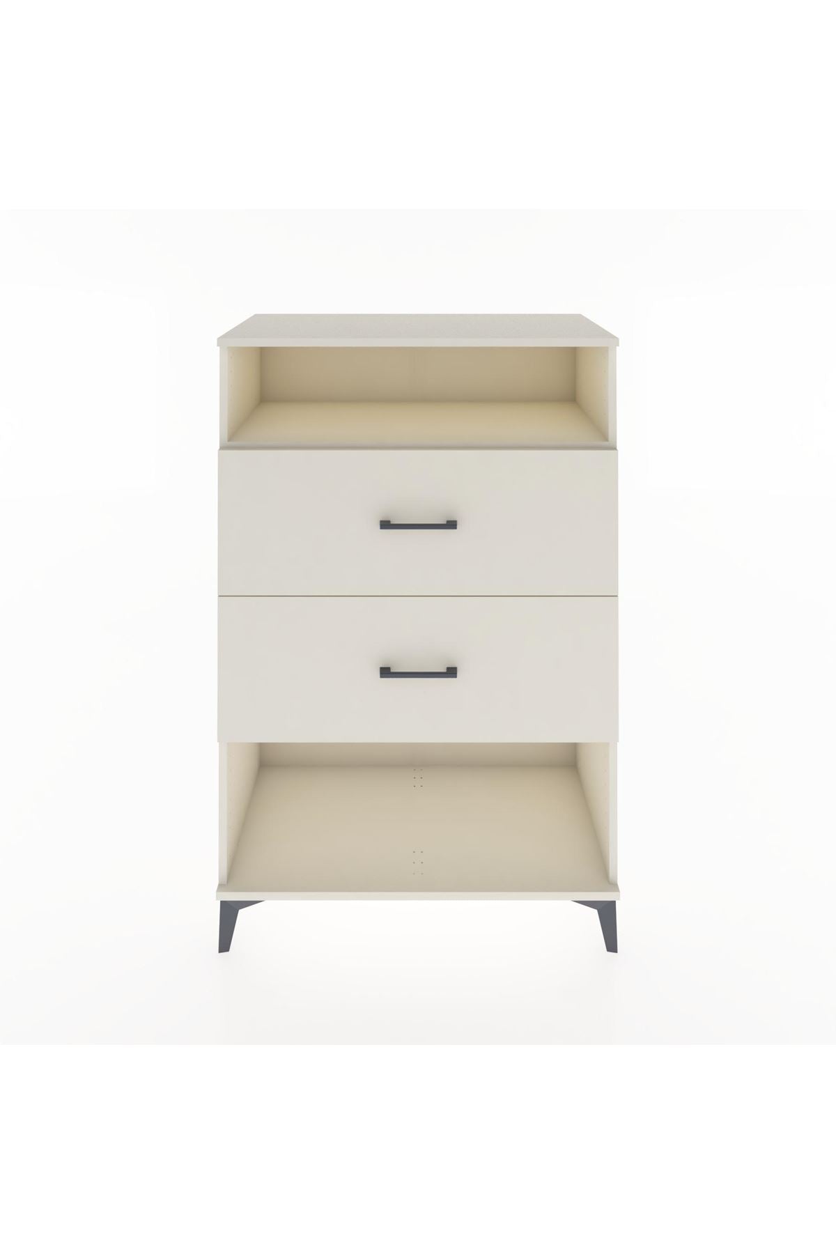 Hyperion Dolap Tek Raflı 2 Çekmeceli 88x44x134 - S51M061V1B