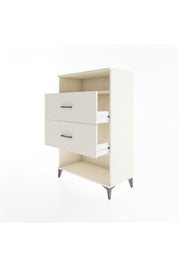 Hyperion Dolap Tek Raflı 2 Çekmeceli 88x44x134 - S51M061V1B