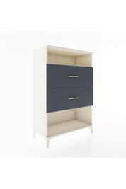 Hyperion Dolap Tek Raflı 2 Çekmeceli 88x44x134 - S51M061V2B