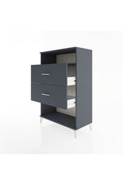 Hyperion Dolap Tek Raflı 2 Çekmeceli 88x44x134 - S51M061V5B