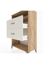 Hyperion Dolap Tek Raflı 2 Çekmeceli 88x44x134 - S51M061V7B