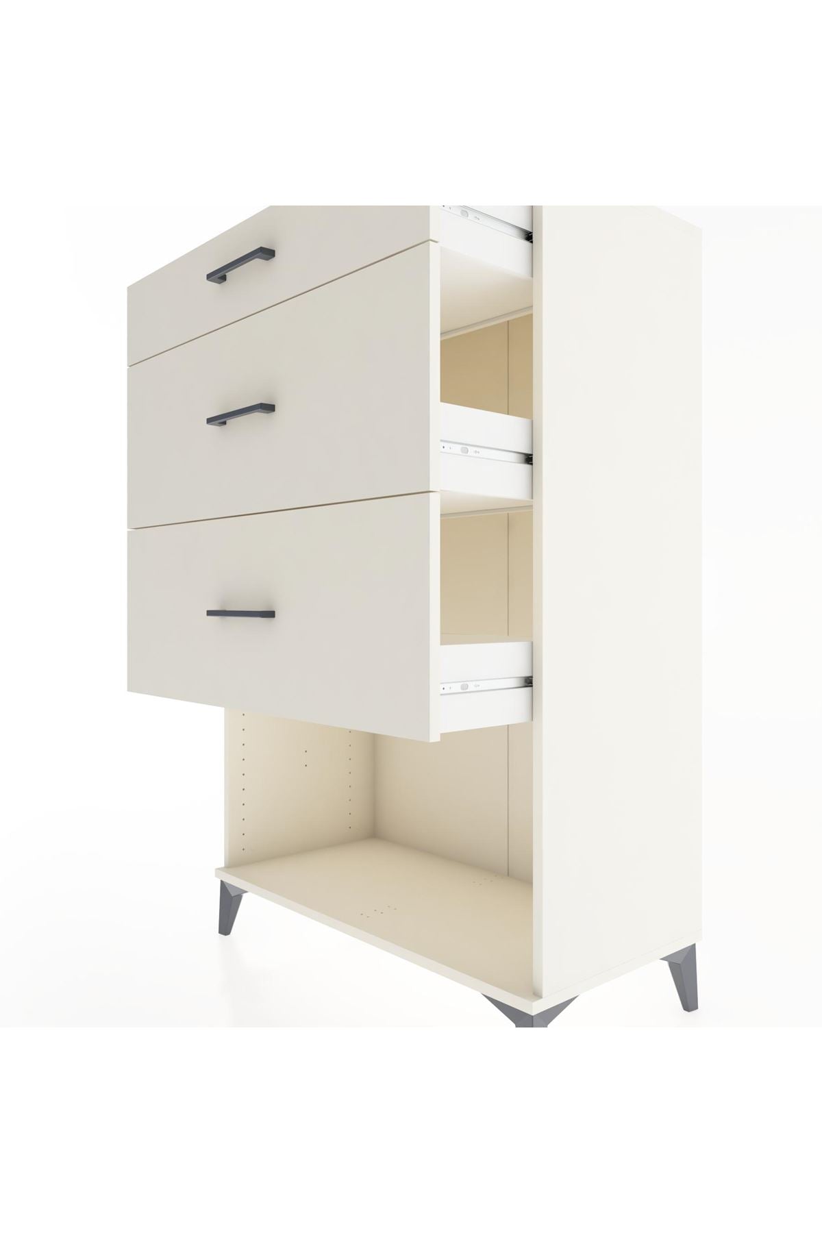 Hyperion Dolap 3 Çekmeceli 88x44x134 - S51M062V1B
