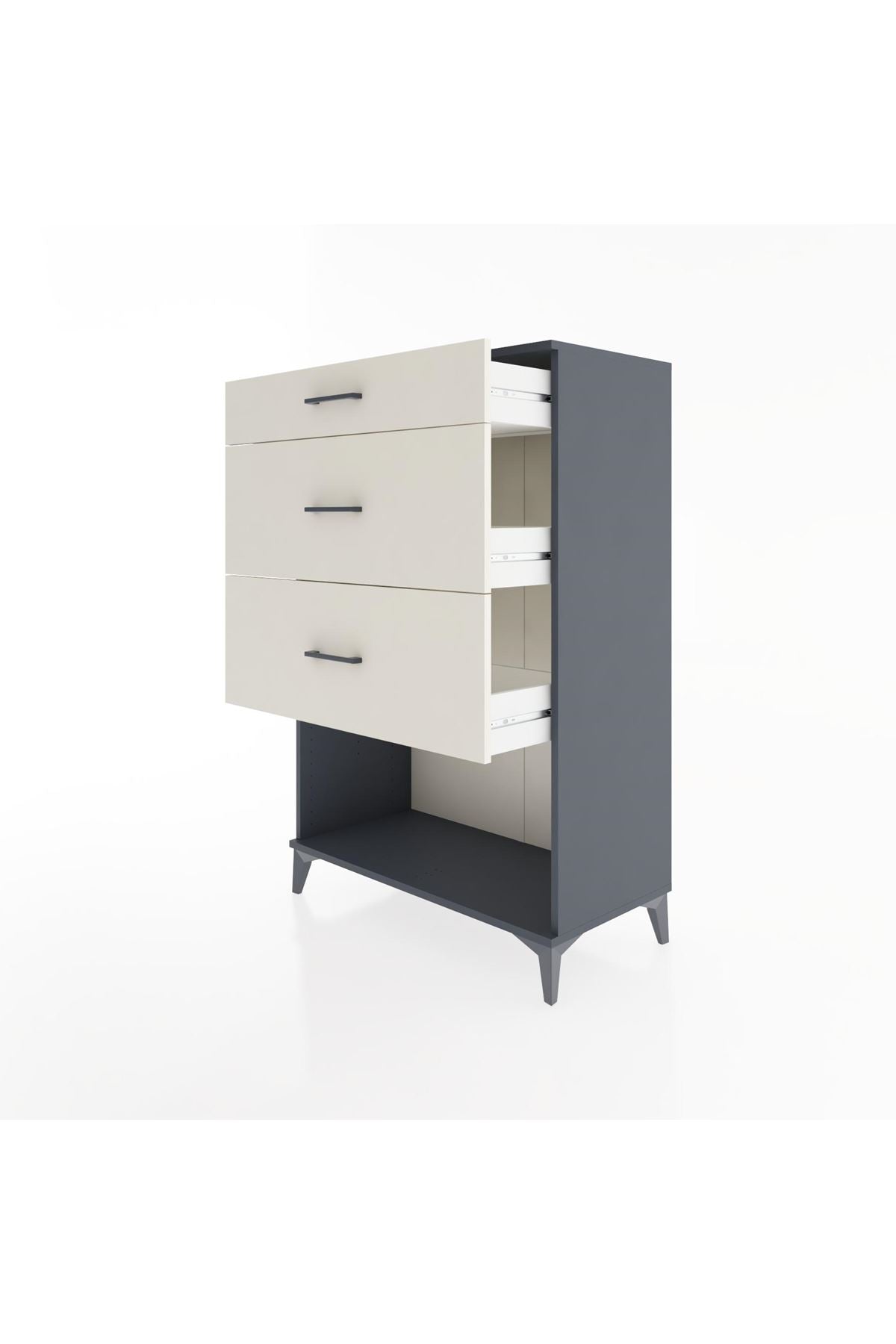 Hyperion Dolap 3 Çekmeceli 88x44x134 - S51M062V4B