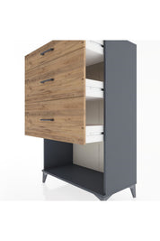 Hyperion Dolap 3 Çekmeceli 88x44x134 - S51M062V6B