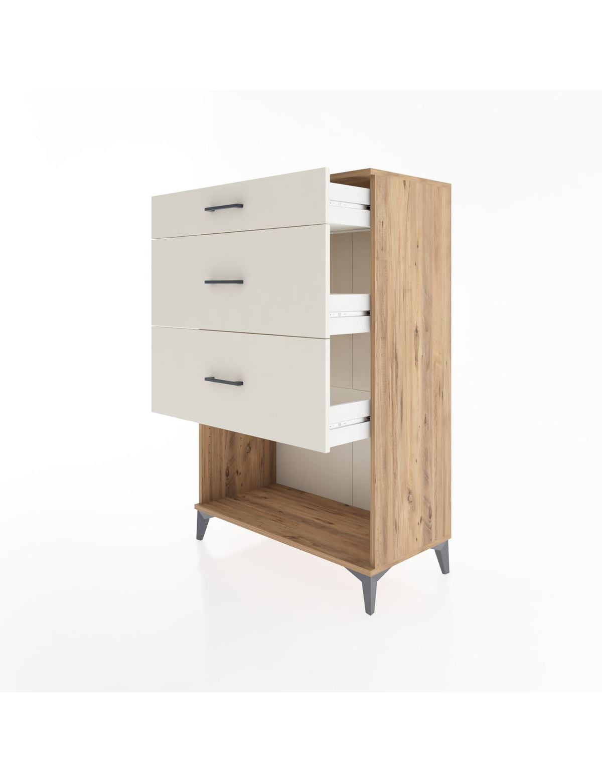 Hyperion Dolap 3 Çekmeceli 88x44x134 - S51M062V7B