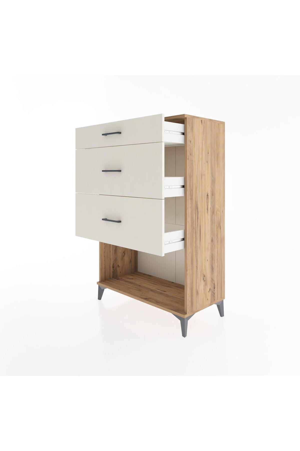 Hyperion Dolap 3 Çekmeceli 88x44x134 - S51M062V7B